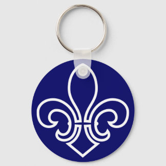 Fleur de Lis Keychain