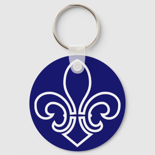 Fleur de Lis Keychain