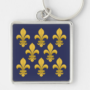 Fleur-de-lis Keychain