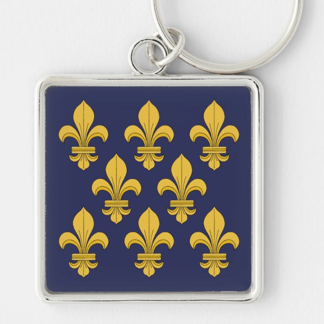 Fleur-de-lis Keychain (Front)