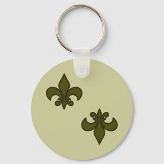Fleur de Lis Keychain