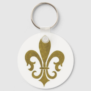FLEUR DE LIS KEYCHAIN