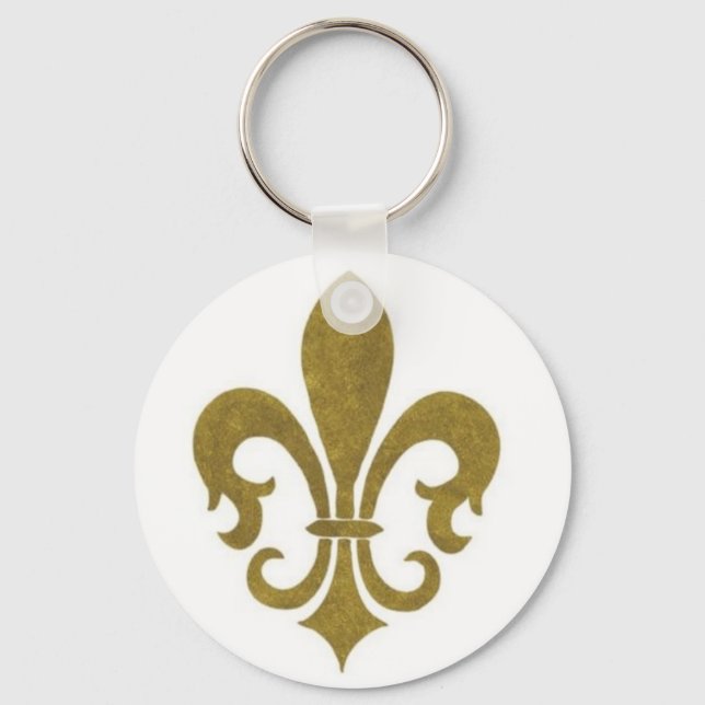 FLEUR DE LIS KEYCHAIN (Front)