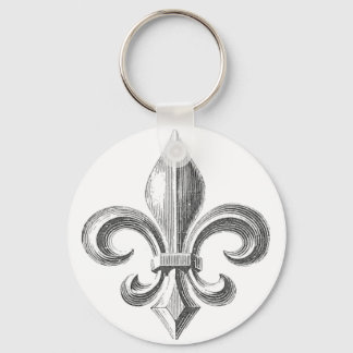 Fleur de Lis Keychain