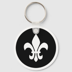 Fleur de Lis Keychain