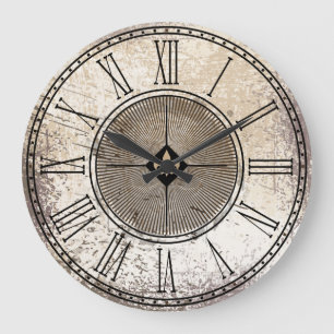 Fleur-de-lis Large Clock
