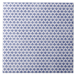 Fleur De Lis Large Tile