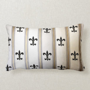 Fleur-de-Lis Lumbar Pillow