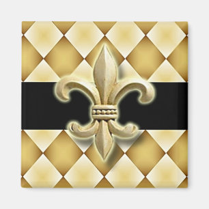 Fleur de Lis magnet