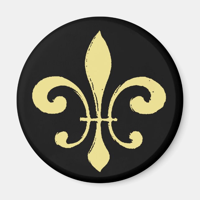 Fleur De Lis Magnet (Front)