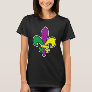 Fleur De Lis Mardi Gras Carnival New Orleans T-Shirt
