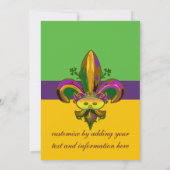 Fleur de lis Mask (Back)