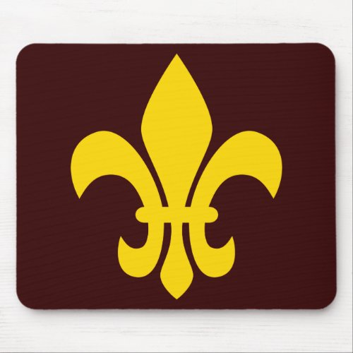 Fleur de Lis Mouse Pad