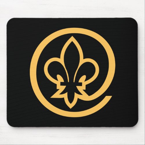 Fleur_de_lis Mouse Pad