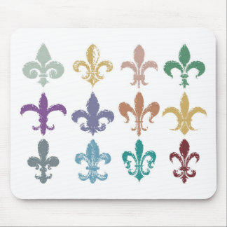 Fleur de Lis Mouse Pad