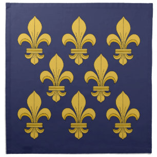 Fleur-de-lis Napkin