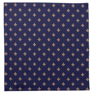 Fleur de lis napkin