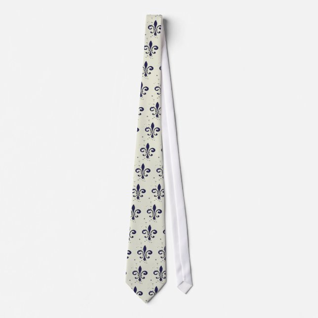 Fleur De Lis Neck Tie (Front)