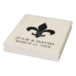 Fleur-de-lis / New Orleans Rubber Stamp at Zazzle