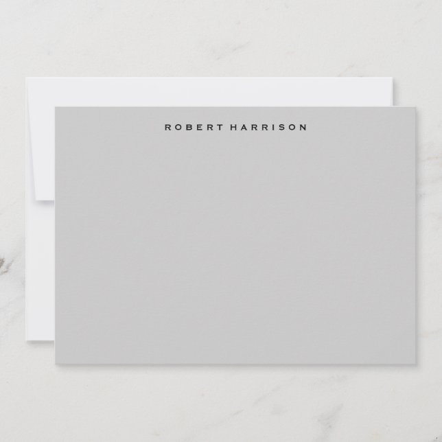 Fleur De Lis Note Card (Front)