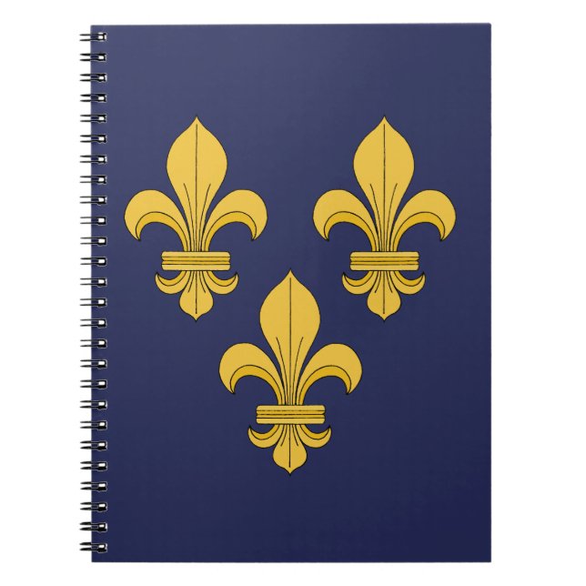 Fleur-de-lis Notebook (Front)