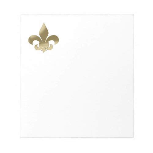 Fleur de Lis Notepad