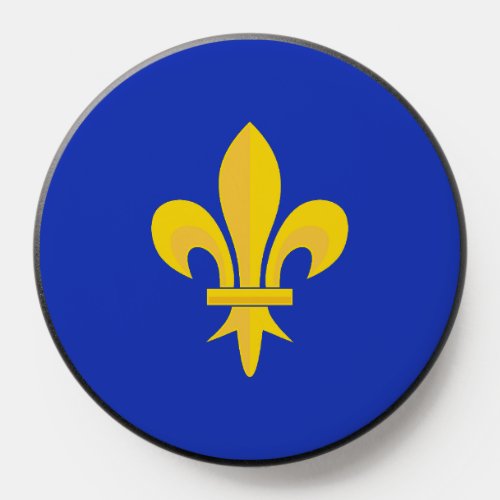 Fleur de Lis on Royal Blue  PopSocket