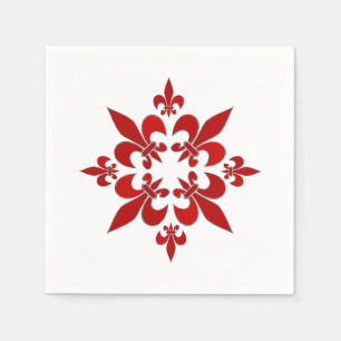 Fleur de Lis Paper Napkins