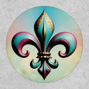 Fleur de lis patch