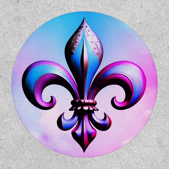 Fleur de lis patch  (Front)
