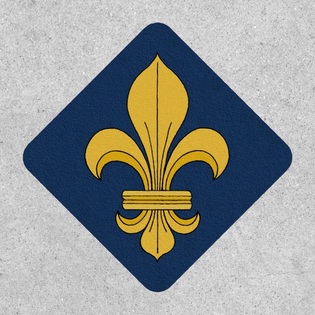 Fleur-de-lis Patch (Front)