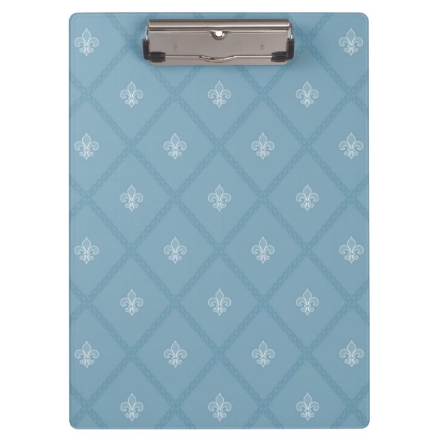 Fleur-de-lis pattern clipboard (Front)
