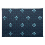 Fleur De Lis Pattern Cloth Placemat