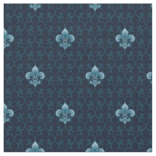 Fleur De Lis Pattern Fabric