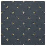 Fleur De Lis Pattern Fabric