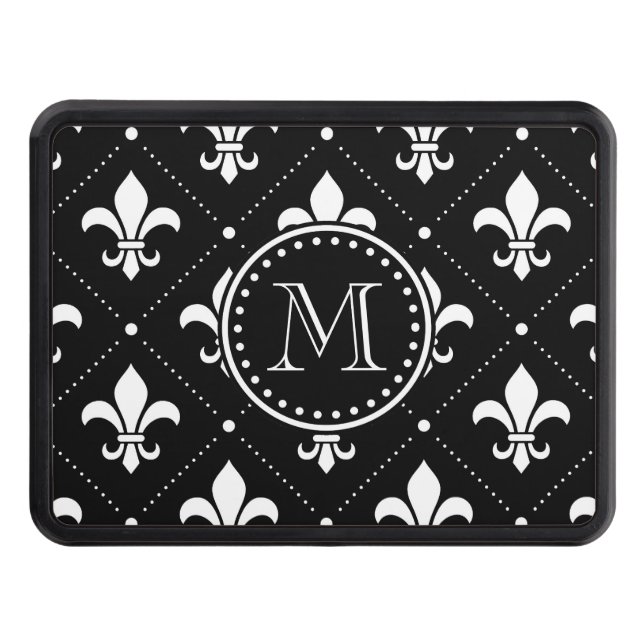 Fleur De Lis Pattern Hitch Cover (Front)