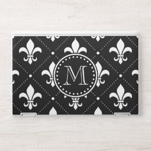Fleur De Lis Pattern HP Laptop Skin
