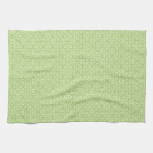 apple green kitchen towels