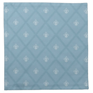 Fleur-de-lis pattern napkin