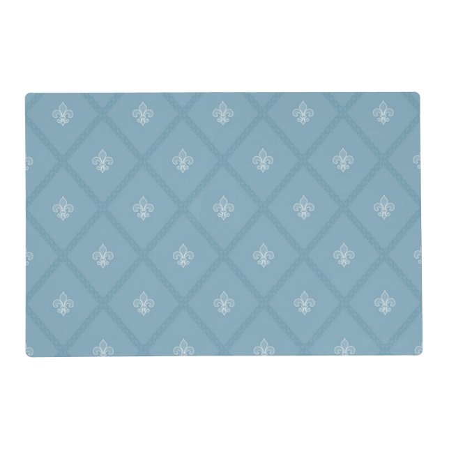Fleur-de-lis pattern placemat (Front)