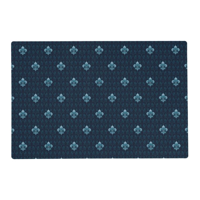 Fleur De Lis Pattern Placemat (Front)