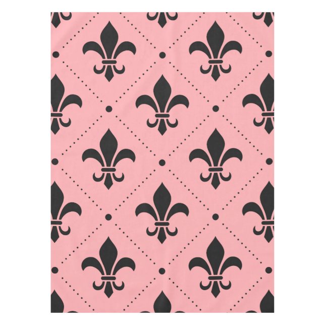 Fleur-de-Lis Pattern Tablecloth (Front)