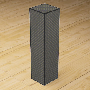 Fleur de lis Pattern + your image or text Wine Box