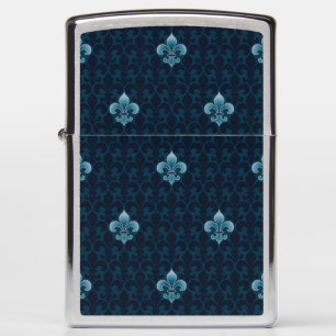 Fleur De Lis Pattern Zippo Lighter