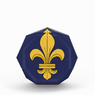 Fleur-de-lis Photo Block