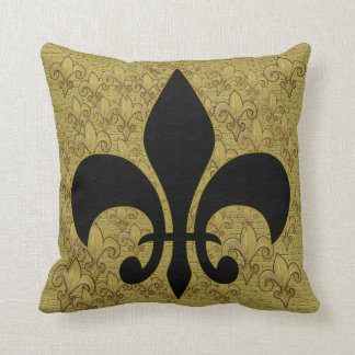 Fleur de lis pillow