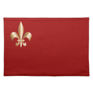 Fleur de lis placemat