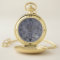 Fleur De Lis Pocket Watch Gold