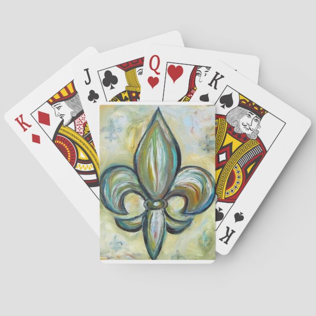 fleur_de_lis poker cards (Back)
