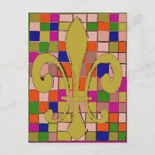 Fleur De Lis Postcard